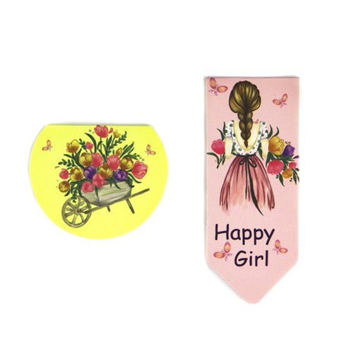 Happy-Girl-Bookmark