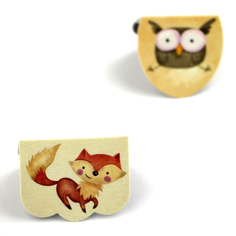 Little-Fox-Magnetic-BookMark