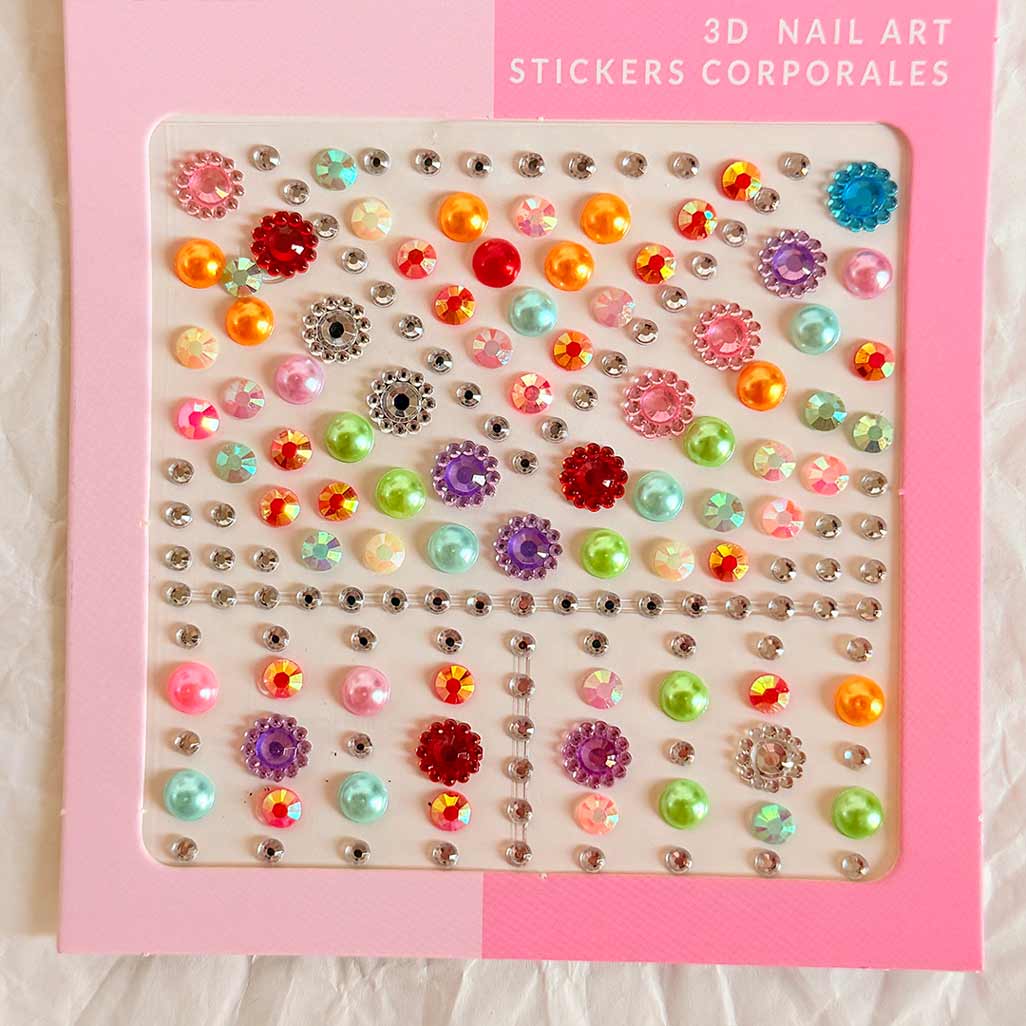 Jewel-sticker-colorful