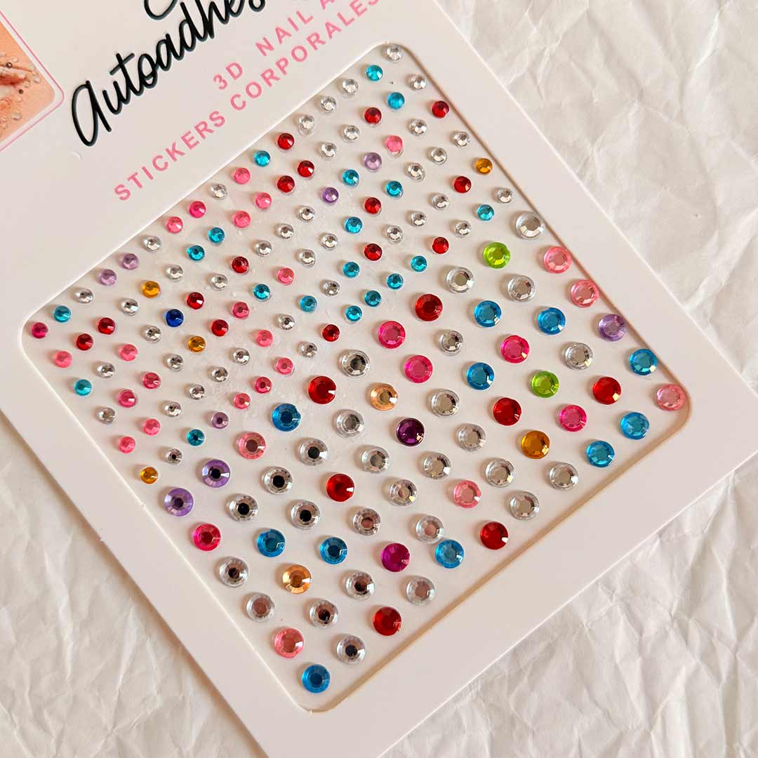 Jewel-sticker-colorful