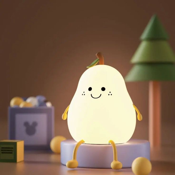 pear-silicone-lamp