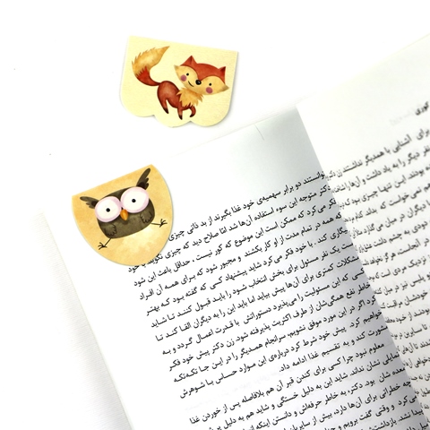 Little-Fox-Magnetic-BookMark