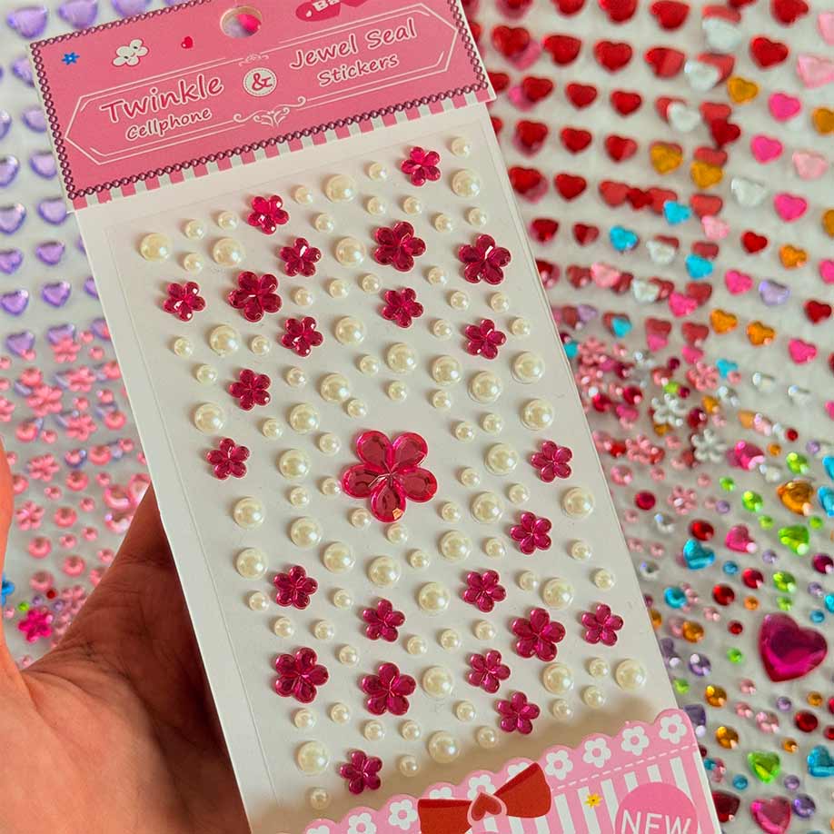 Jewel-sticker-colorful