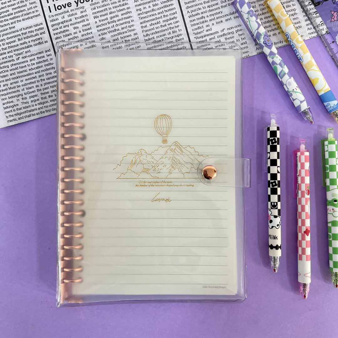 A5-transparent-binder