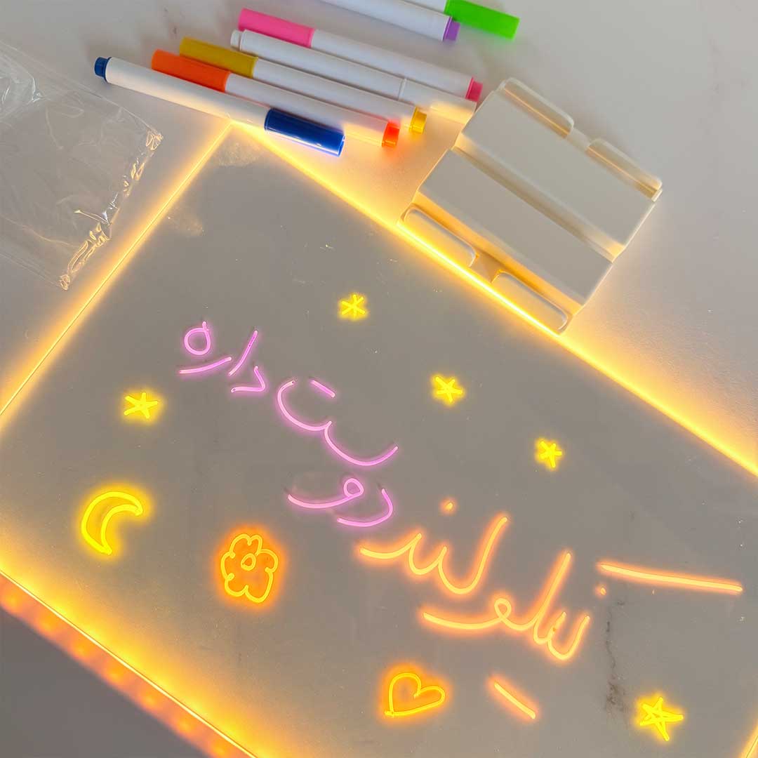 neon-drawing-board-20in30