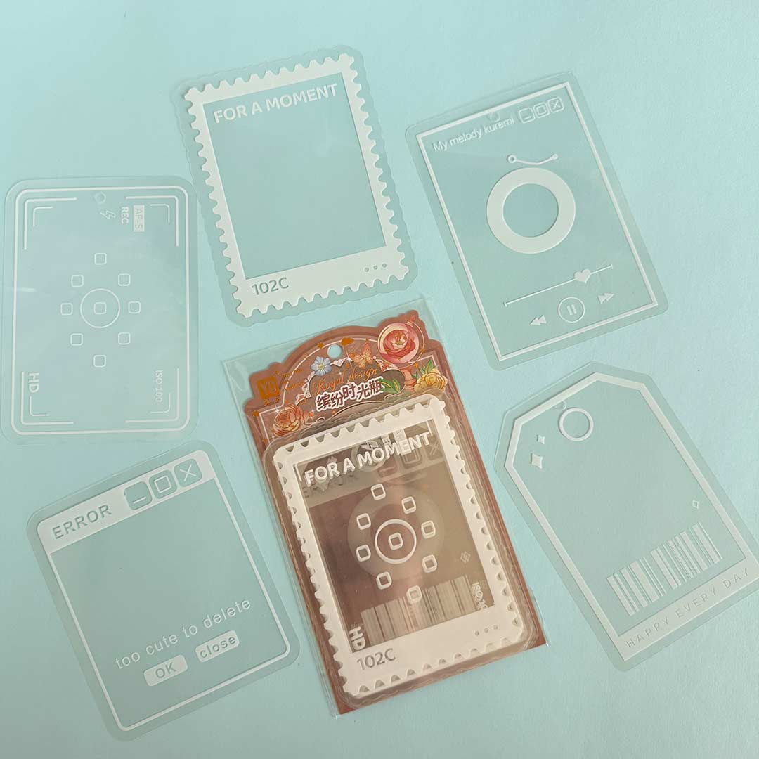 Transparent-sticker-jar