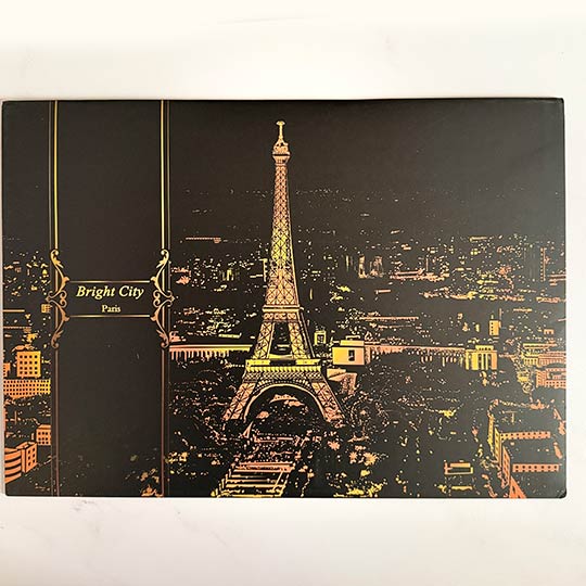 نقاشی خراشیدنی نایت ویو(دو ورقی) A3