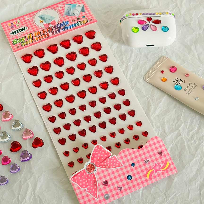 Jewel-sticker-colorful