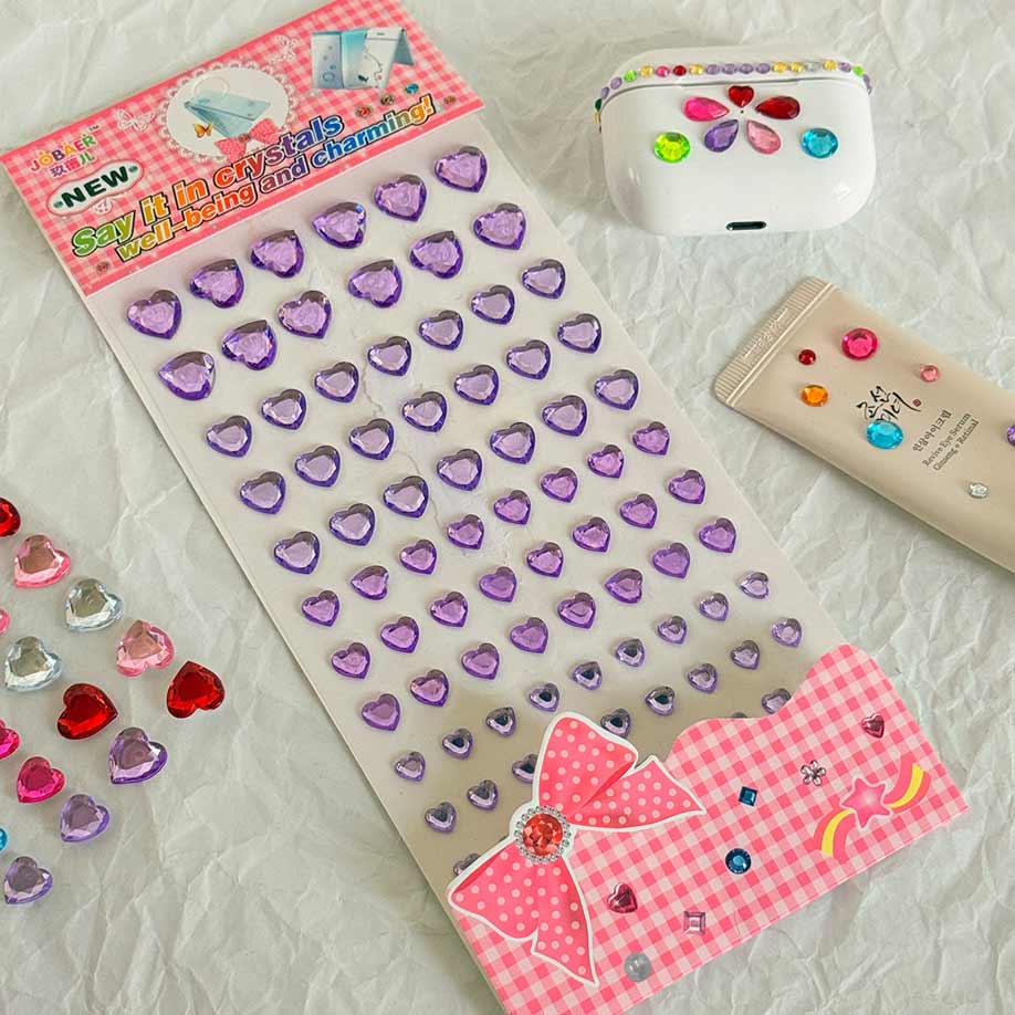 Jewel-sticker-colorful