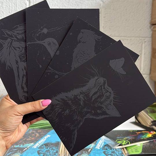 scratch-postcard-noctilucent-yuelu-A5