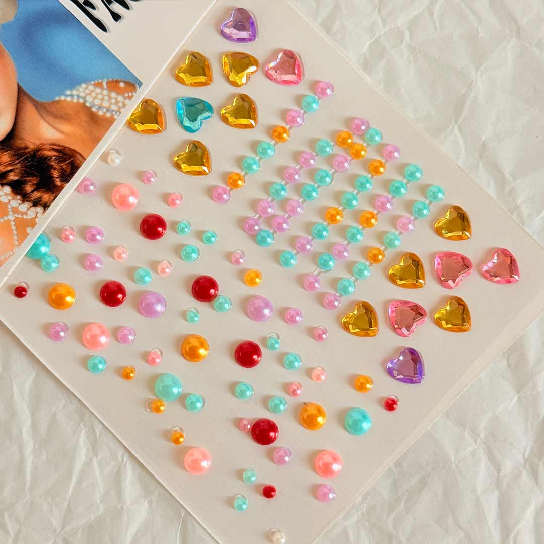 Jewel-sticker-colorful