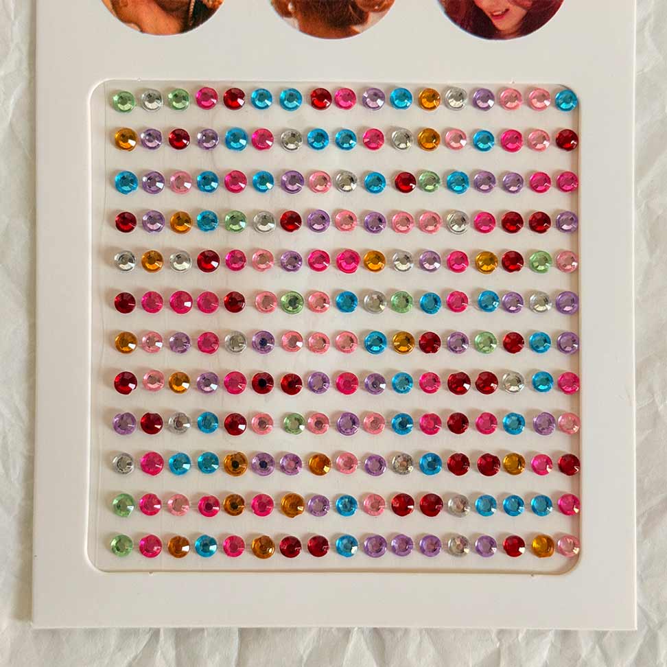 Jewel-sticker-colorful