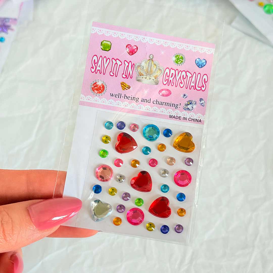 Jewel-sticker-colorful