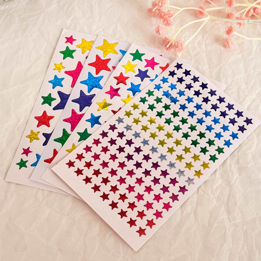 star-sticker-colorful
