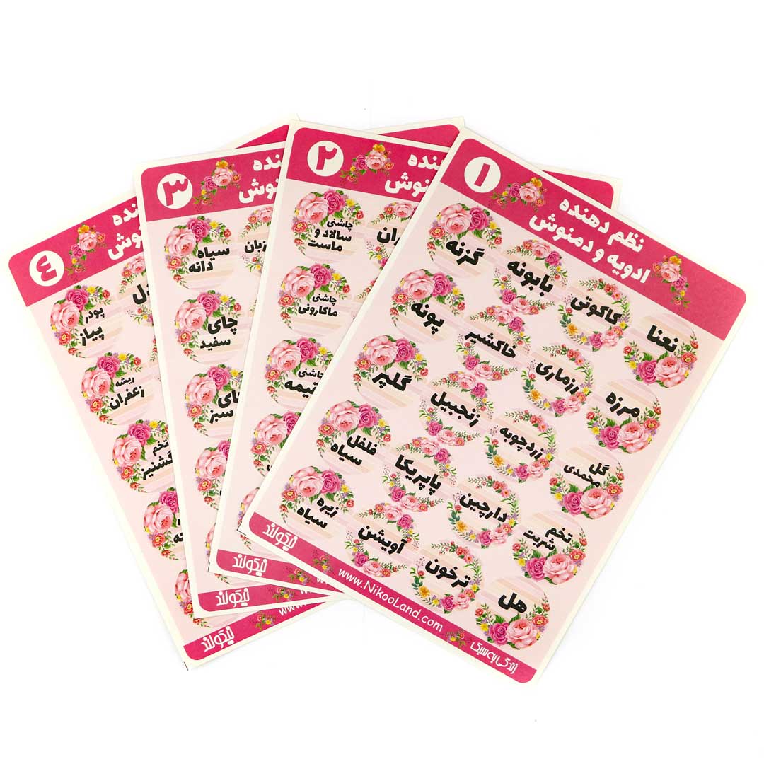 Spice-Sticker-polka-dots