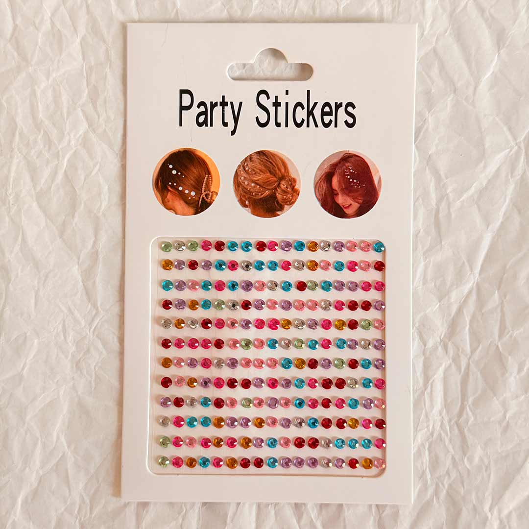 Jewel-sticker-colorful