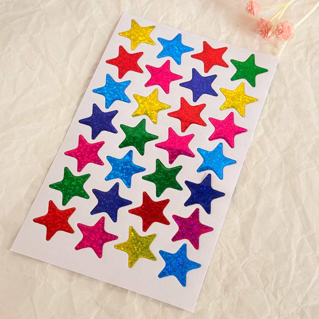star-sticker-colorful