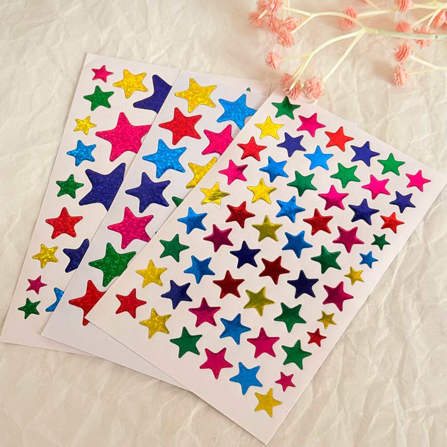 star-sticker-colorful