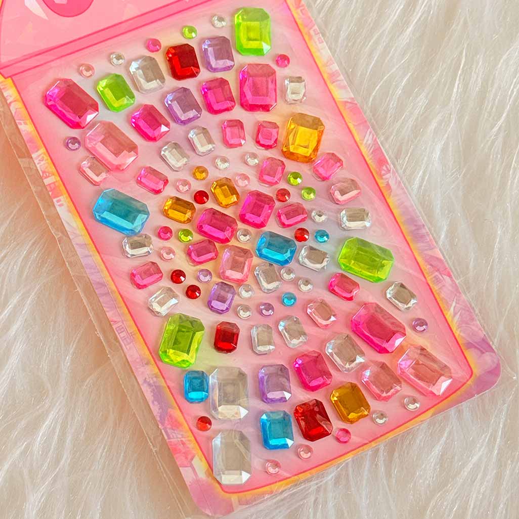 Jewel-sticker-colorful