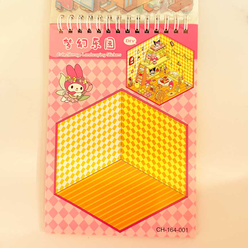 decoration-sticker-3D-notebook-mini
