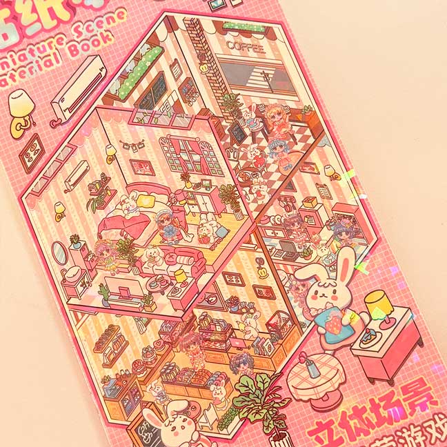 decoration-sticker-3D-notebook-mini