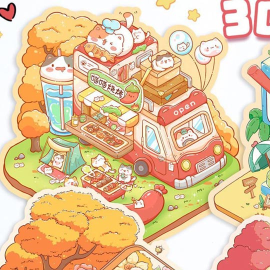 decoration-sticker-3D