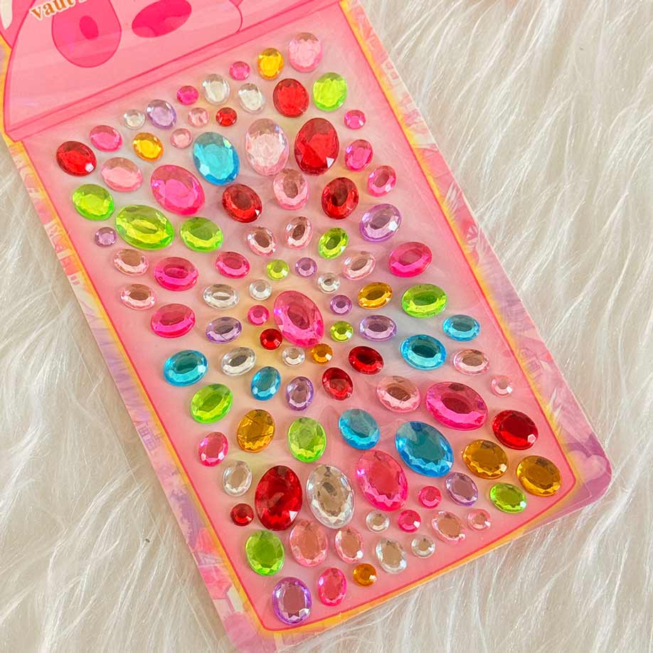 Jewel-sticker-colorful