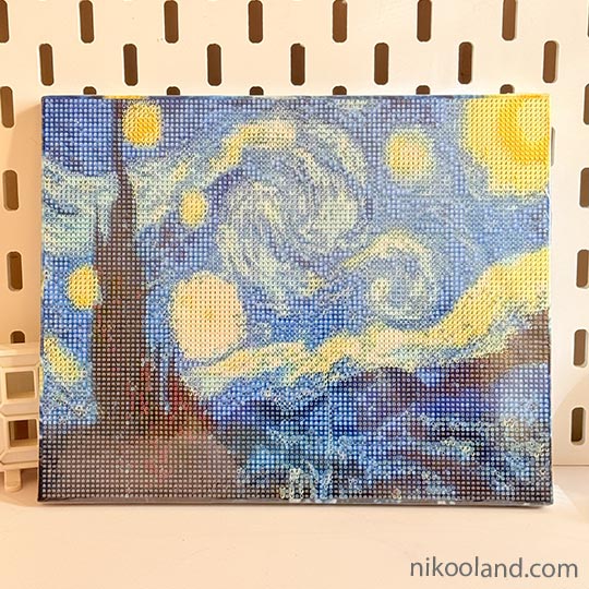 نقاشی الماسی بومی 30در24