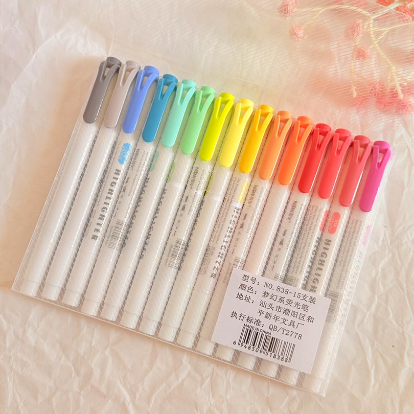 morandi-highlighter-15pcs