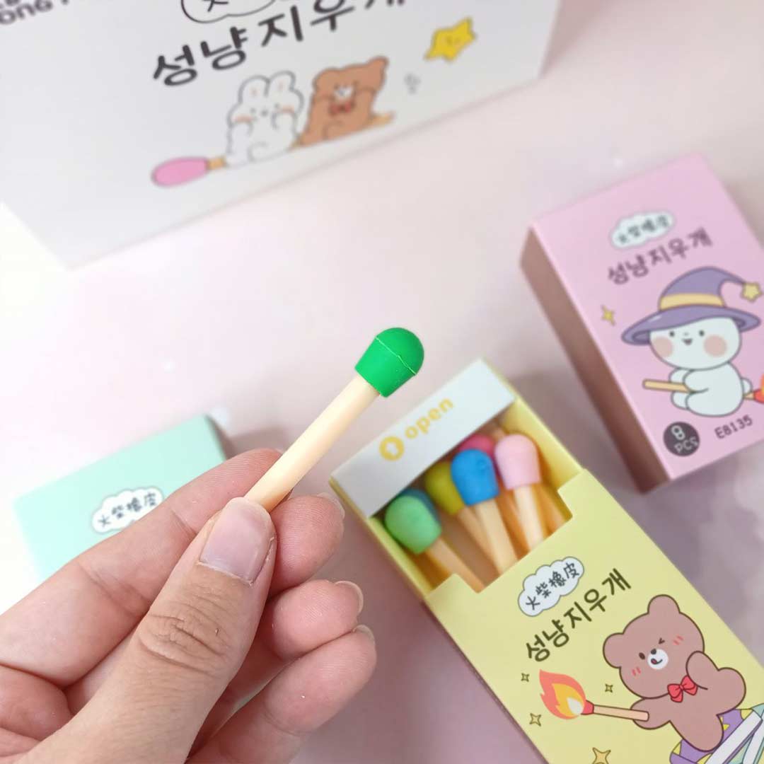 matches-earaser