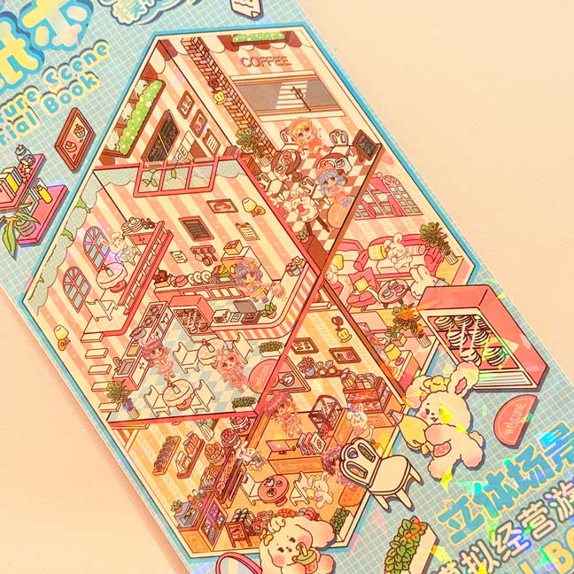 decoration-sticker-3D-notebook-mini