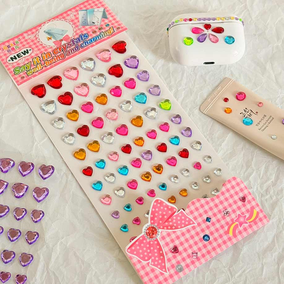 Jewel-sticker-colorful