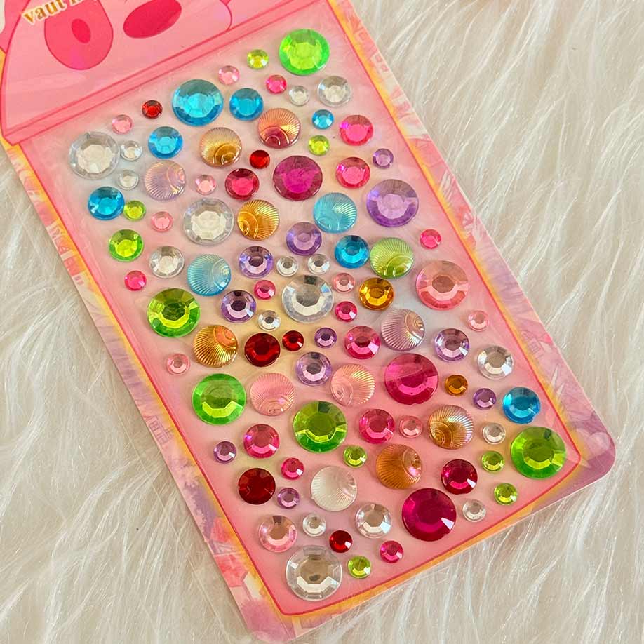 Jewel-sticker-colorful