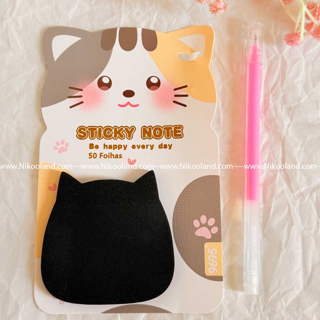 black-sticknote-cat