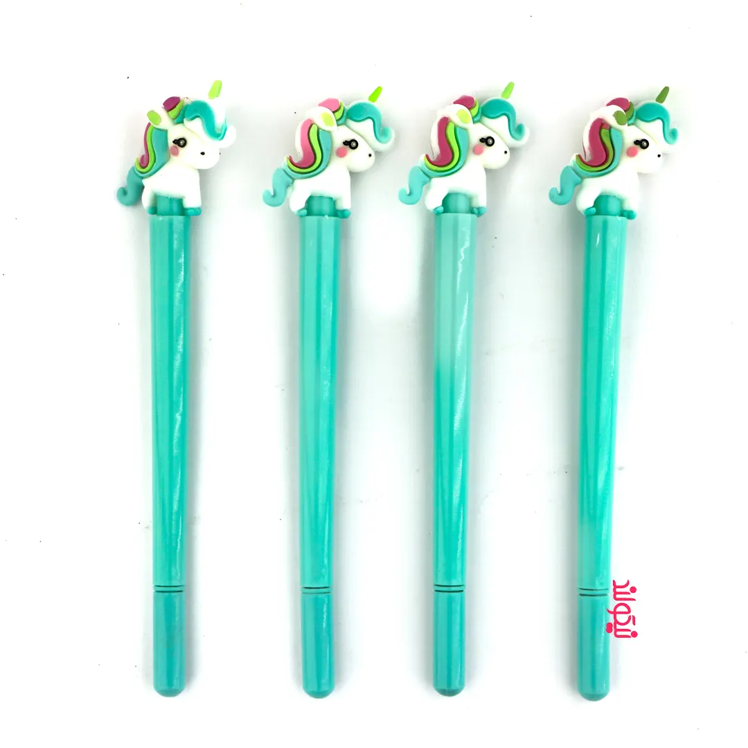 Cute-Unicorn-Pen-Green