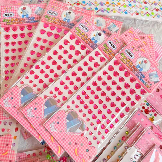 Jewel-sticker-colorful