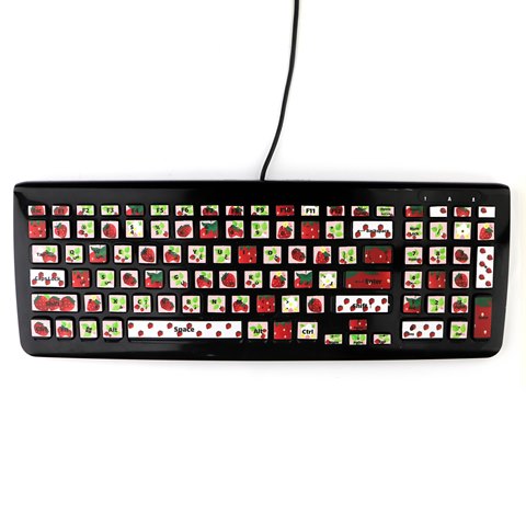 Strawberry-Keyboard-Sticker