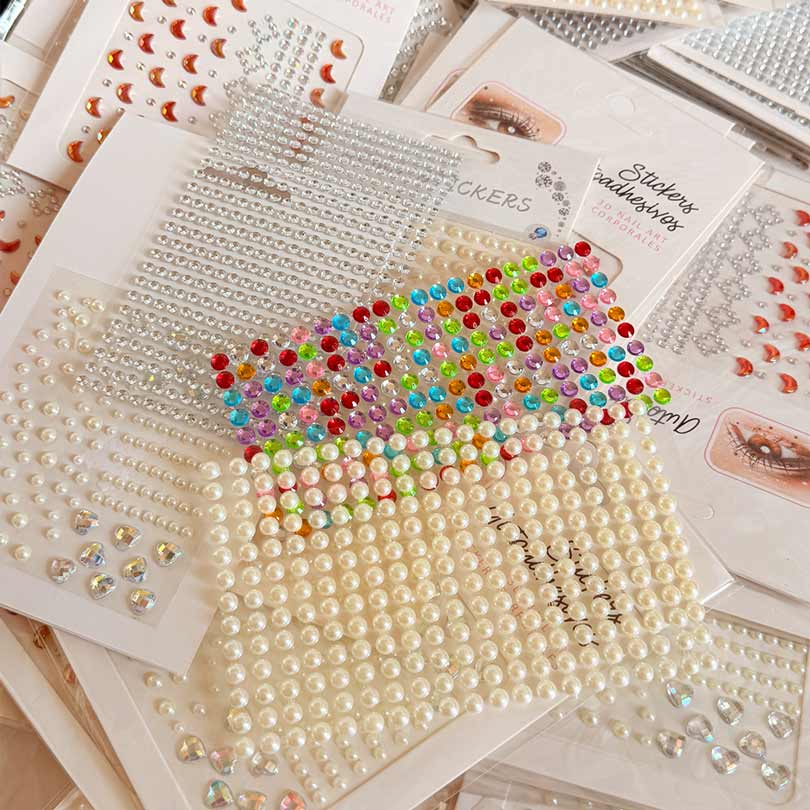 Jewel-sticker-colorful
