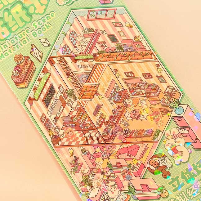 decoration-sticker-3D-notebook-mini