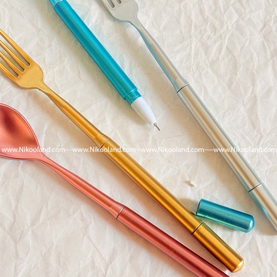 pen-spoon-fork
