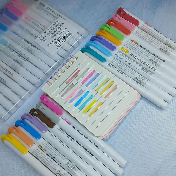 morandi-highlighter-15pcs