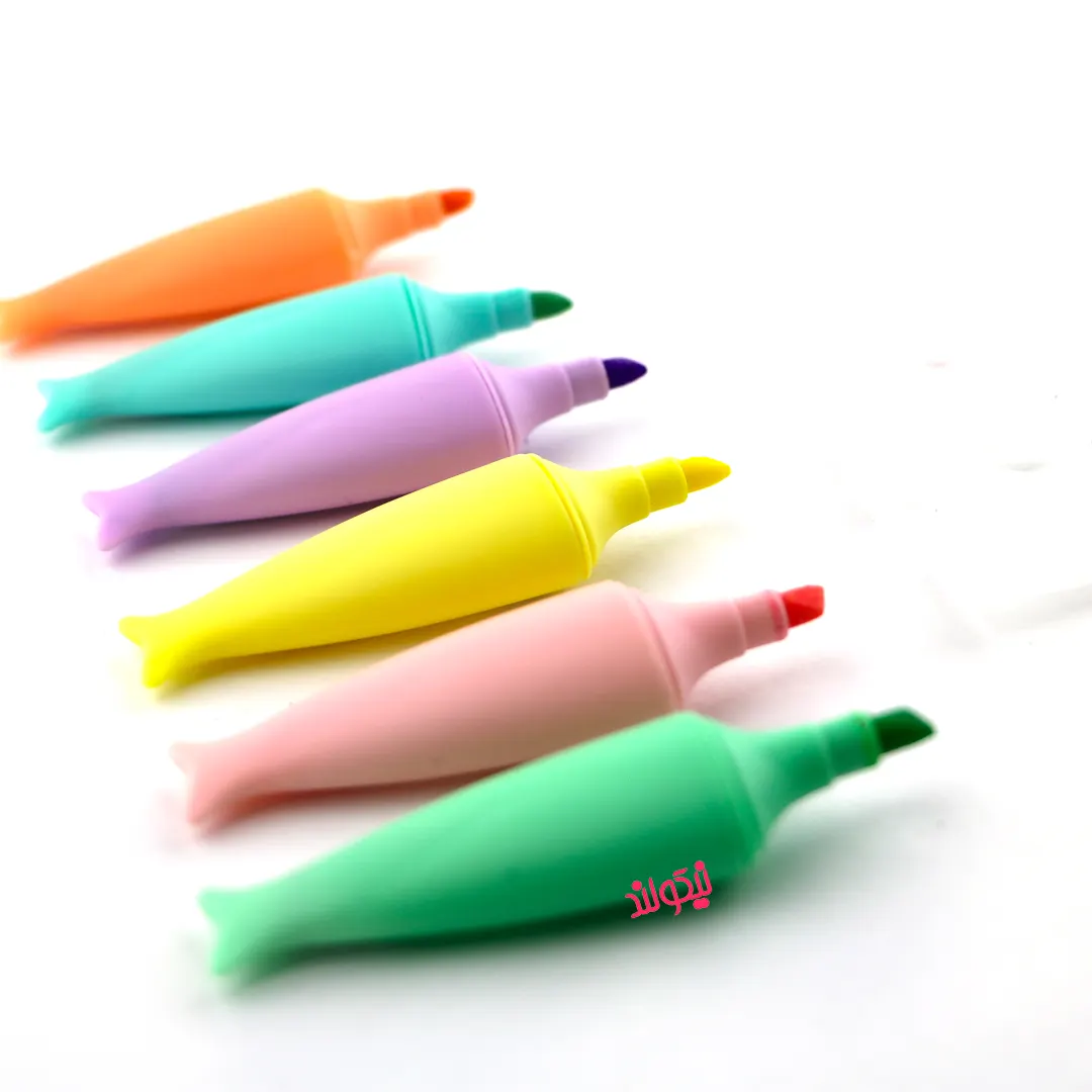 Six-fish-highlighters