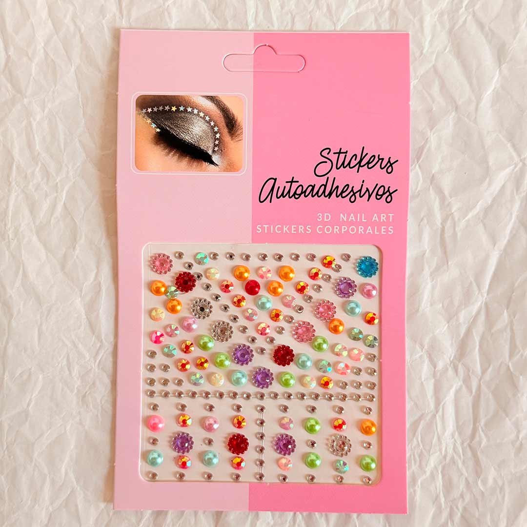 Jewel-sticker-colorful