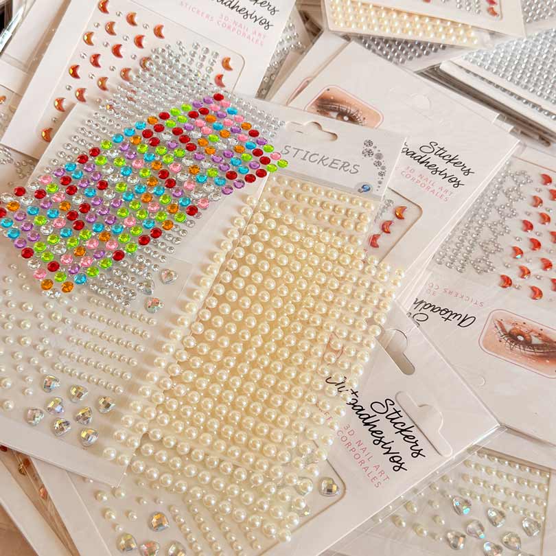 Jewel-sticker-colorful