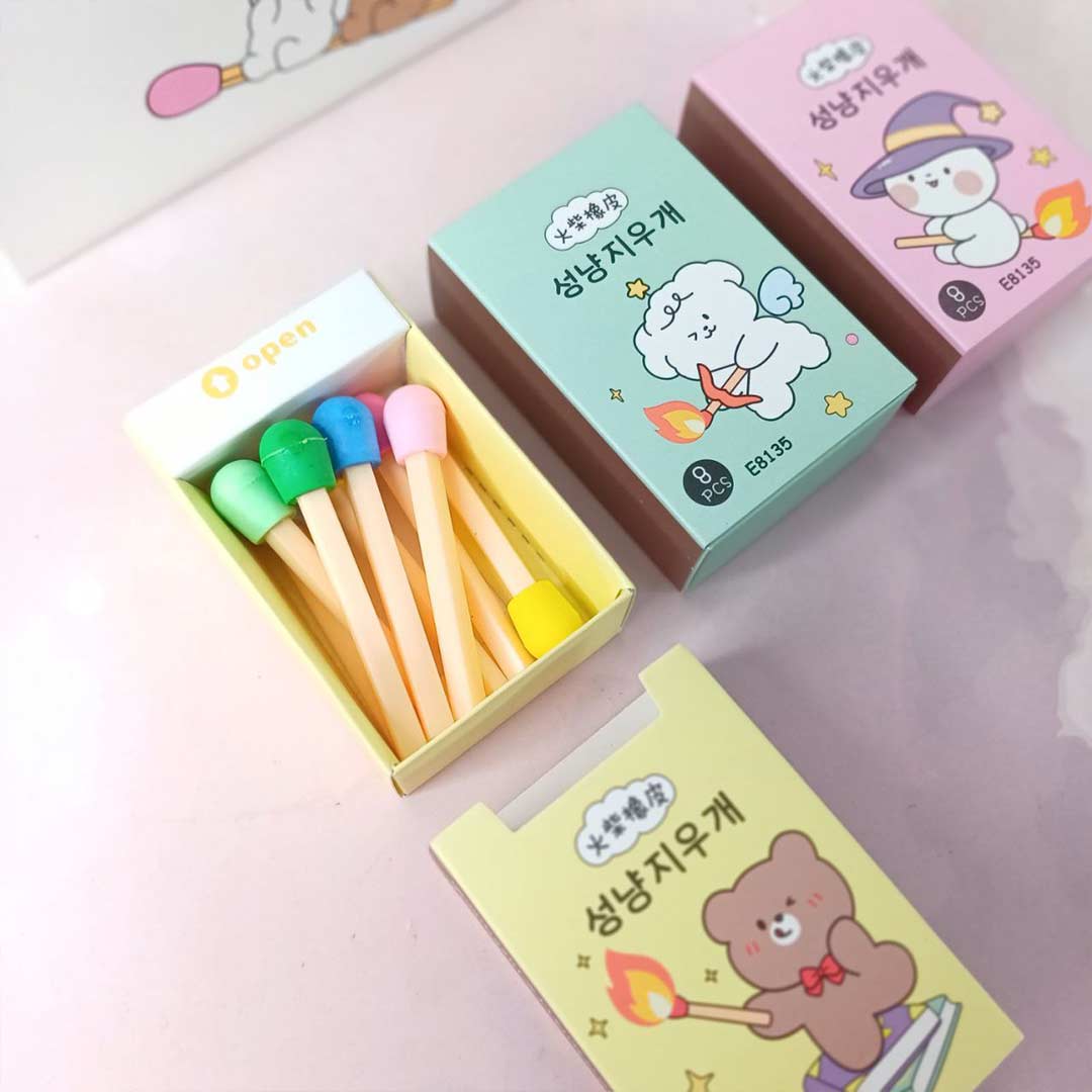 matches-earaser