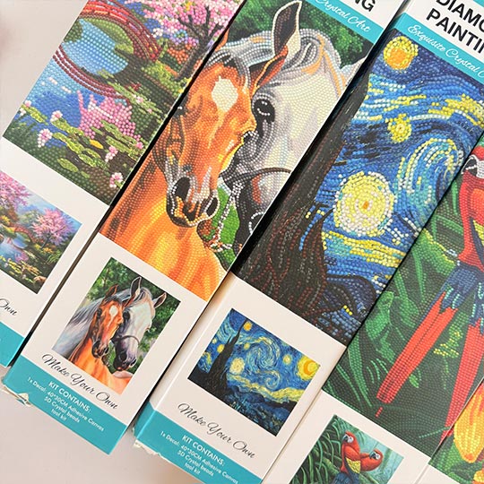 نقاشی الماسی بزرگسال 30 در 40