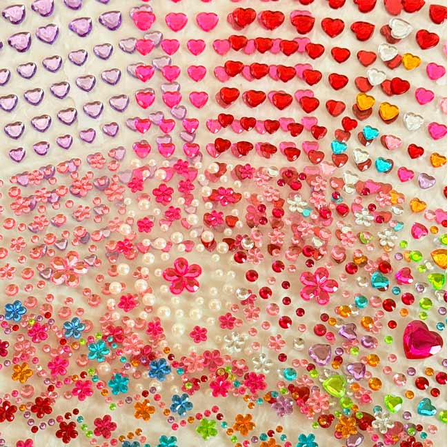 Jewel-sticker-colorful