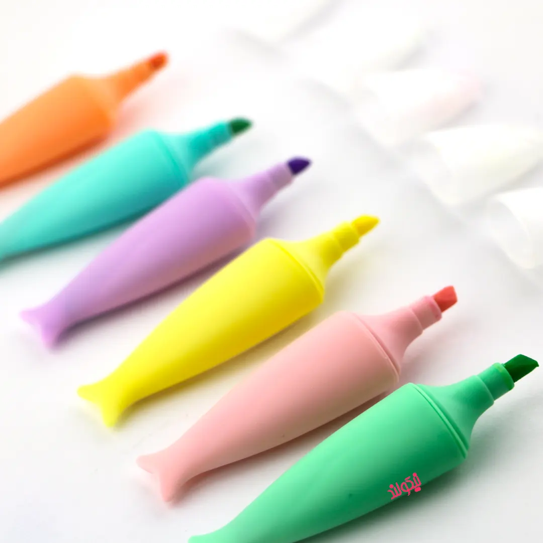 Six-fish-highlighters