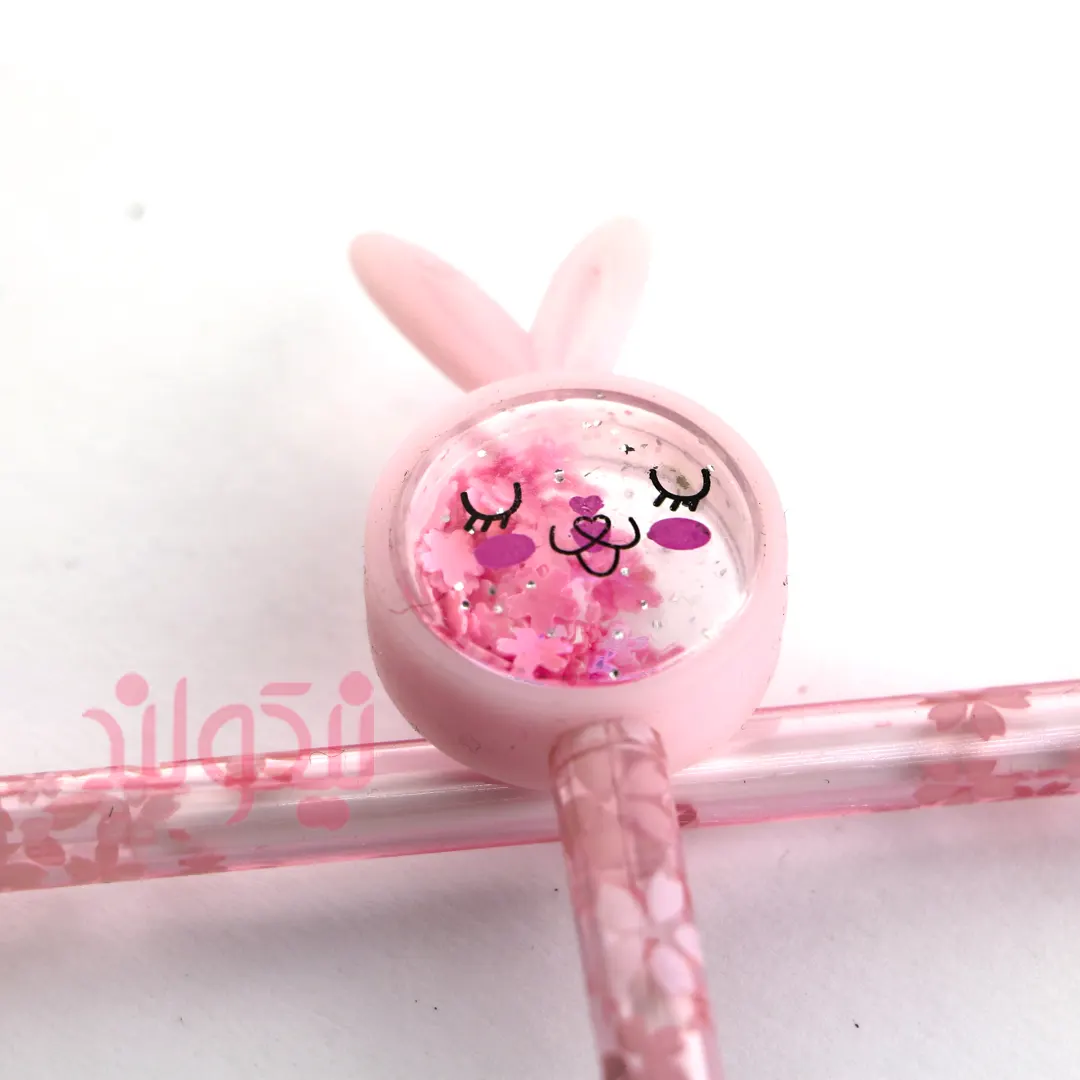 Crystal-Rabbit-pen-Pink