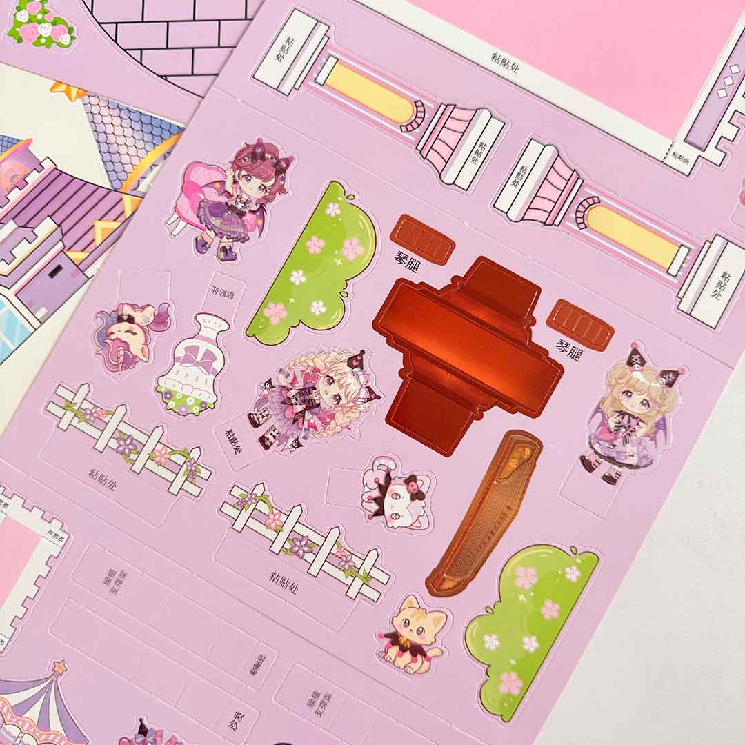 DIY-castle-cute-girl